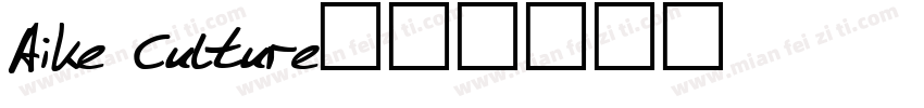 Aike Culture字体转换